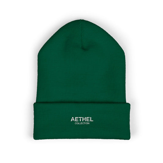 AETHEL COLLECTION embroidered beanie | Cuffed Beanie