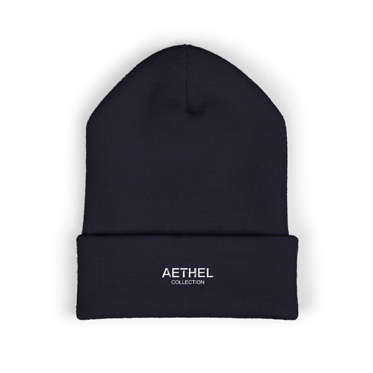 AETHEL COLLECTION embroidered beanie | Cuffed Beanie